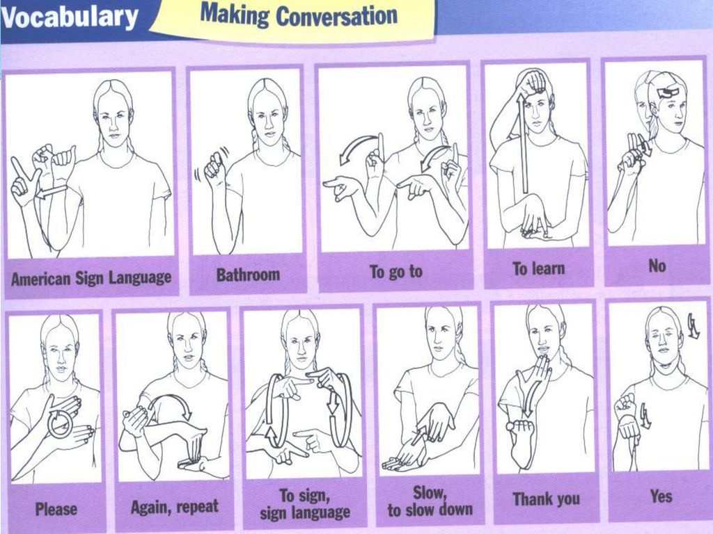 american sign language greetings
