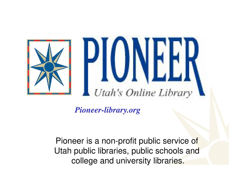 Utah's Online Library 