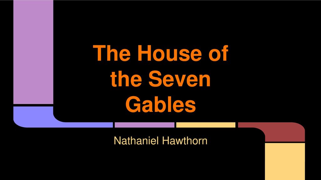 Реферат: The House Of The Seven Gables Essay