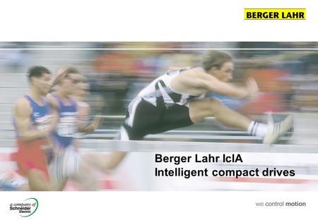 Berger Lahr IclA Intelligent compact drives