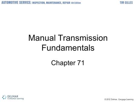 Manual Transmission Fundamentals