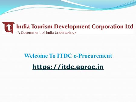Welcome To ITDC e-Procurement