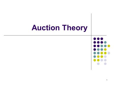 Auction Theory.