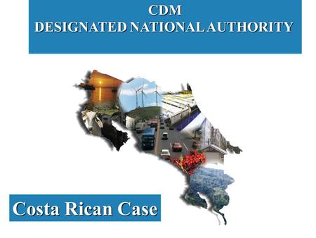 CDM DESIGNATED NATIONAL AUTHORITY Costa Rican Case.
