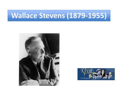 Wallace Stevens (1879-1955). Wallace Stevens.