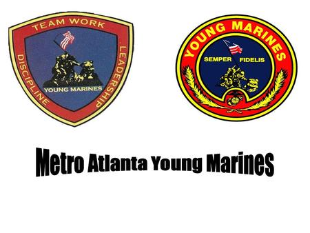 YOUNG MARINE CODE OF CONDUCT Article I : I am an American youth, proud of my country and our way of life. I am prepared to dedicate myself to educating.