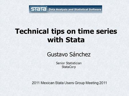 Technical tips on time series with Stata