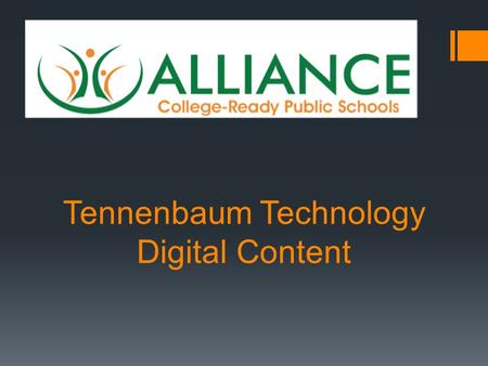 Tennenbaum Technology Digital Content. Ed Elements Single Sign-On Education Eelements’ Hybrid Learning Management System (HLMS)provides the platform for.
