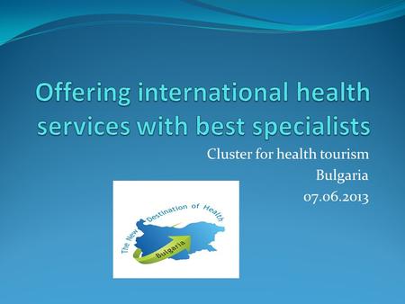 medical tourism slideshare