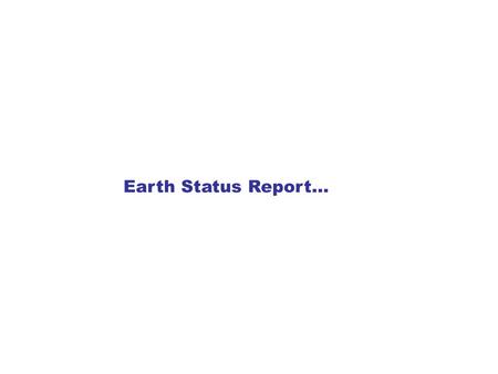 Earth Status Report…. If the population of the Earth was reduced to that of a small town with 100 people, it would look something like this: 57% Asians21%