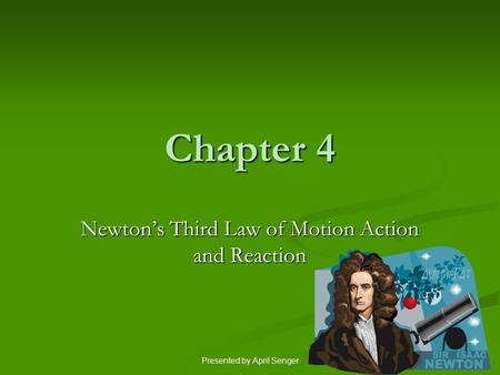 Newton’s Third Law of Motion Action and Reaction