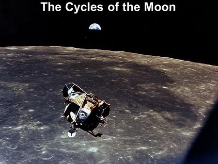 The Cycles of the Moon.