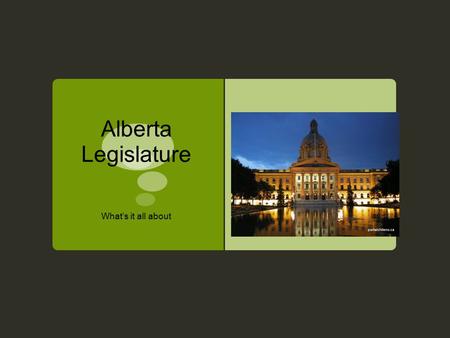 Alberta Legislature What’s it all about. Calgary – divided into 14 Wards elects 14 councillors- - they represent us/their wards at city council. Alberta.