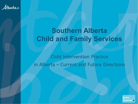 Southern Alberta Child and Family Services