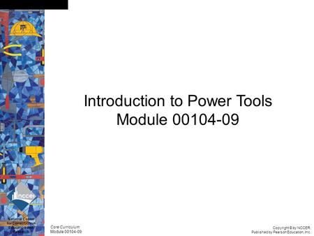 hand and power tools powerpoint presentation