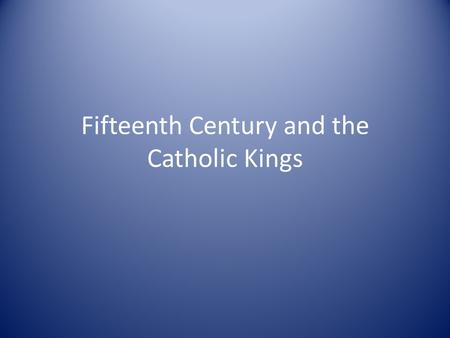 Fifteenth Century and the Catholic Kings. Pogroms of 1391 Anti-Jewish violence Ferrán Martínez Conversos.