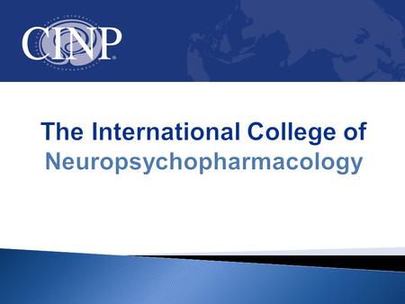 The International College of Neuropsychopharmacology.