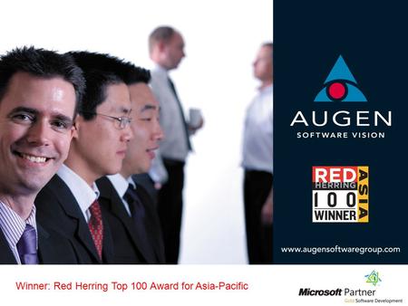 Winner: Red Herring Top 100 Award for Asia-Pacific.
