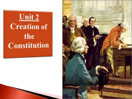 Creation of the Constitution
