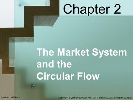 The Market System and the Circular Flow Chapter 2 McGraw-Hill/Irwin Copyright © 2009 by The McGraw-Hill Companies, Inc. All rights reserved.
