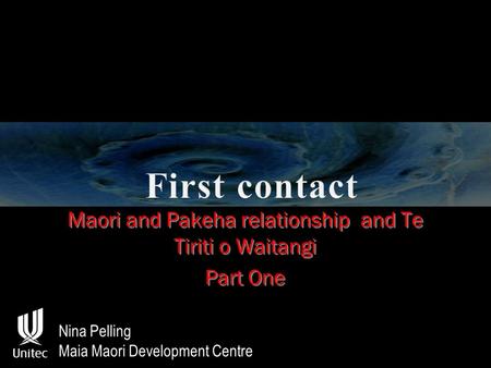 Maori and Pakeha relationship and Te Tiriti o Waitangi Part One Maori and Pakeha relationship and Te Tiriti o Waitangi Part One Nina Pelling Maia Maori.