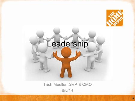 I never imagined I would be CMO at The Home Depot