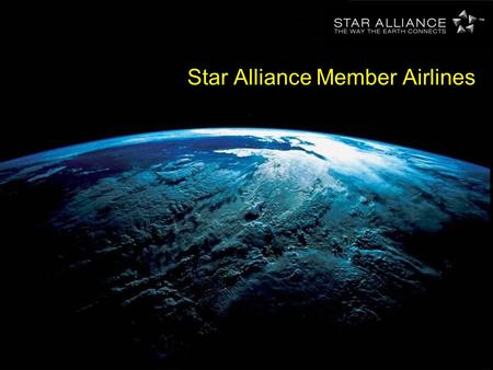 Star Alliance Member Airlines