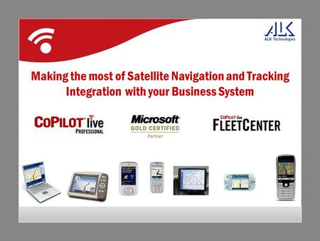 Making the most of Satellite Navigation and Tracking Integration with your Business System.