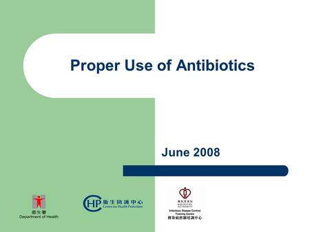 Proper Use of Antibiotics June 2008. Proper Use of Antibiotics What are antibiotics? Are there any risks for the use of antibiotics? How to use antibiotics.