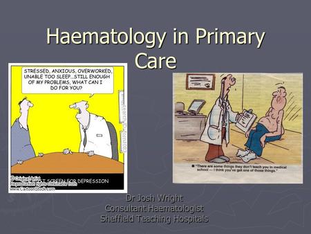 Haematology in Primary Care