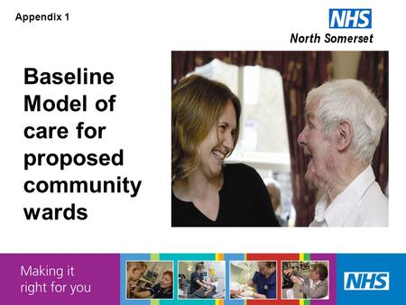 Baseline Model of care for proposed community wards Appendix 1.
