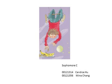 Sophomore C 00121314 Candice Hu 00121356 Mina Chang.