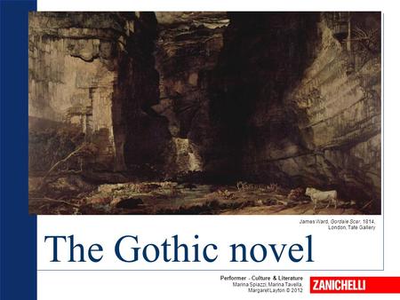 The Gothic novel Performer - Culture & Literature
