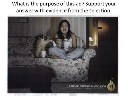 What is the purpose of this ad? Support your answer with evidence from the selection.