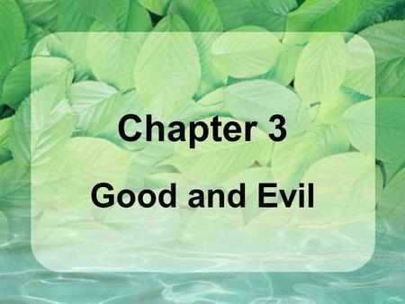 Chapter 3 Good and Evil. Vocabulary sin – to turn away from God; a free and willful turning away from God’s law and love. sin of commission - sin through.