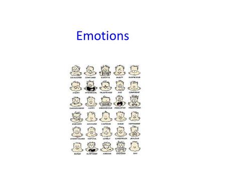 Emotions. States of Mind Reasonable Mind (Left Brain) Emotional Mind (Right Brain) Wise Mind Using both reason (fact) and emotion. Facts Information Other.