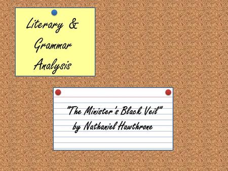 Literary & Grammar Analysis