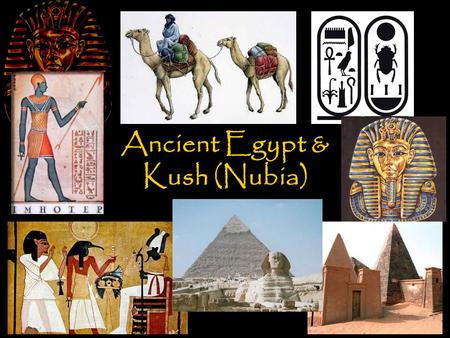Ancient Egypt & Kush (Nubia). Archaic Period Menes (Narmer) –united upper and lower Egypt capital was Memphis –Egypt’s first Pharaoh “Great House” –started.