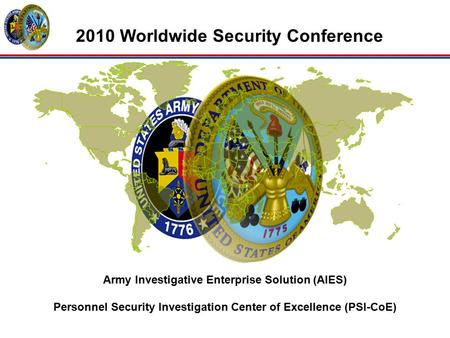 2010 Worldwide Security Conference