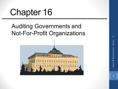 Auditing Governments and Not-For-Profit Organizations