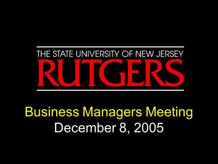 Business Managers Meeting December 8, 2005. NIH’s Electronic Receipt Goal By the end of May 2007, NIH plans to: Require electronic submission through.