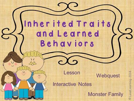Lesson Webquest Interactive Notes Monster Family.