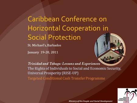 Caribbean Conference on Horizontal Cooperation in Social Protection