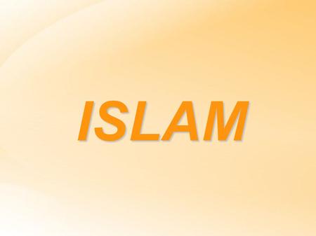 ISLAM. Islam Islam is a monotheistic and Abrahamic religion articulated by the Qur'an. Muslims believe that God is one and incomparable and the purpose.