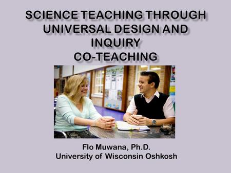 Flo Muwana, Ph.D. University of Wisconsin Oshkosh.