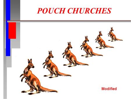 POUCH CHURCHES Modified. What Are You Aiming For? What fruit do you hope to see as a result of your ministry?