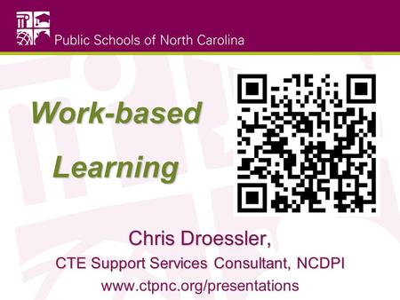 CTE Support Services Consultant, NCDPI