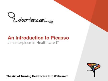 An Introduction to Picasso a masterpiece in Healthcare IT.