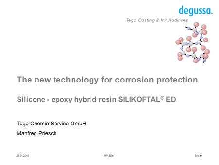 The new technology for corrosion protection