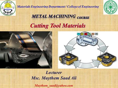 Metal Machining Course